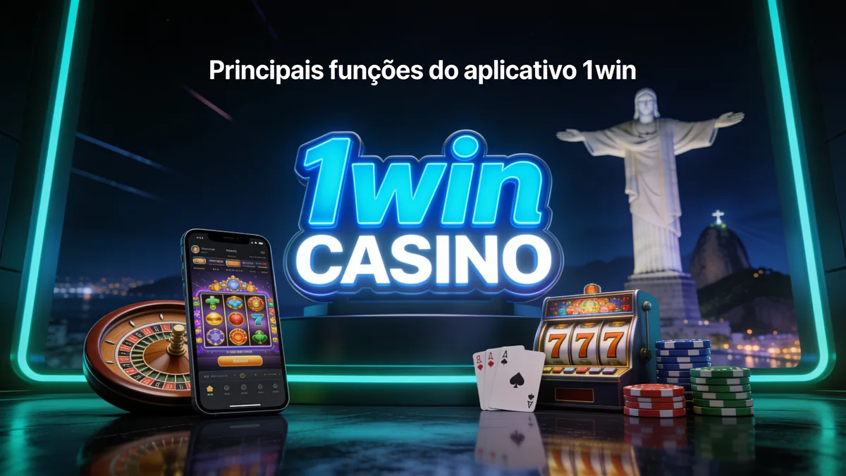 Principais funções do aplicativo 1win: guia de 1win para jogadores no Brasil